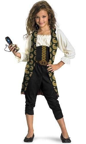 Pirates of the Caribbean: Angelica Pirate Classic Child Costume Size Medium