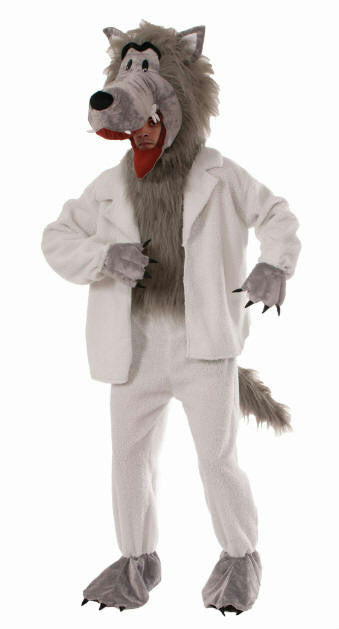 Men's Wolf In Sheep's Clothing Plush Mascot Costume
