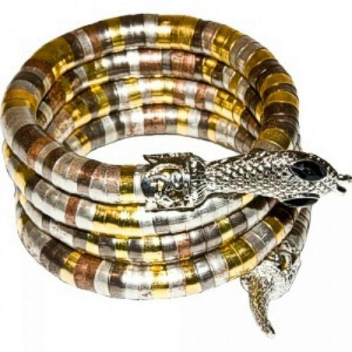 Egyptian Cobra Cleopatra Coil Costume Bracelet
