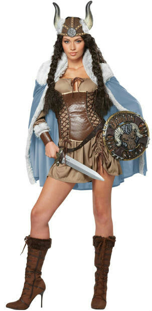 Viking Vixen Sexy Adult Costume Medium 8-10