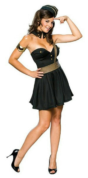 Major Bombshell Sexy Adult Military Costume Size XS