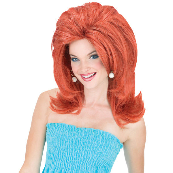 Auburn Red Midwest Momma Big Texas Hair Wig