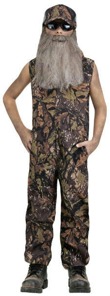 Duck Hunter Child Costume Coveralls Large 12-14