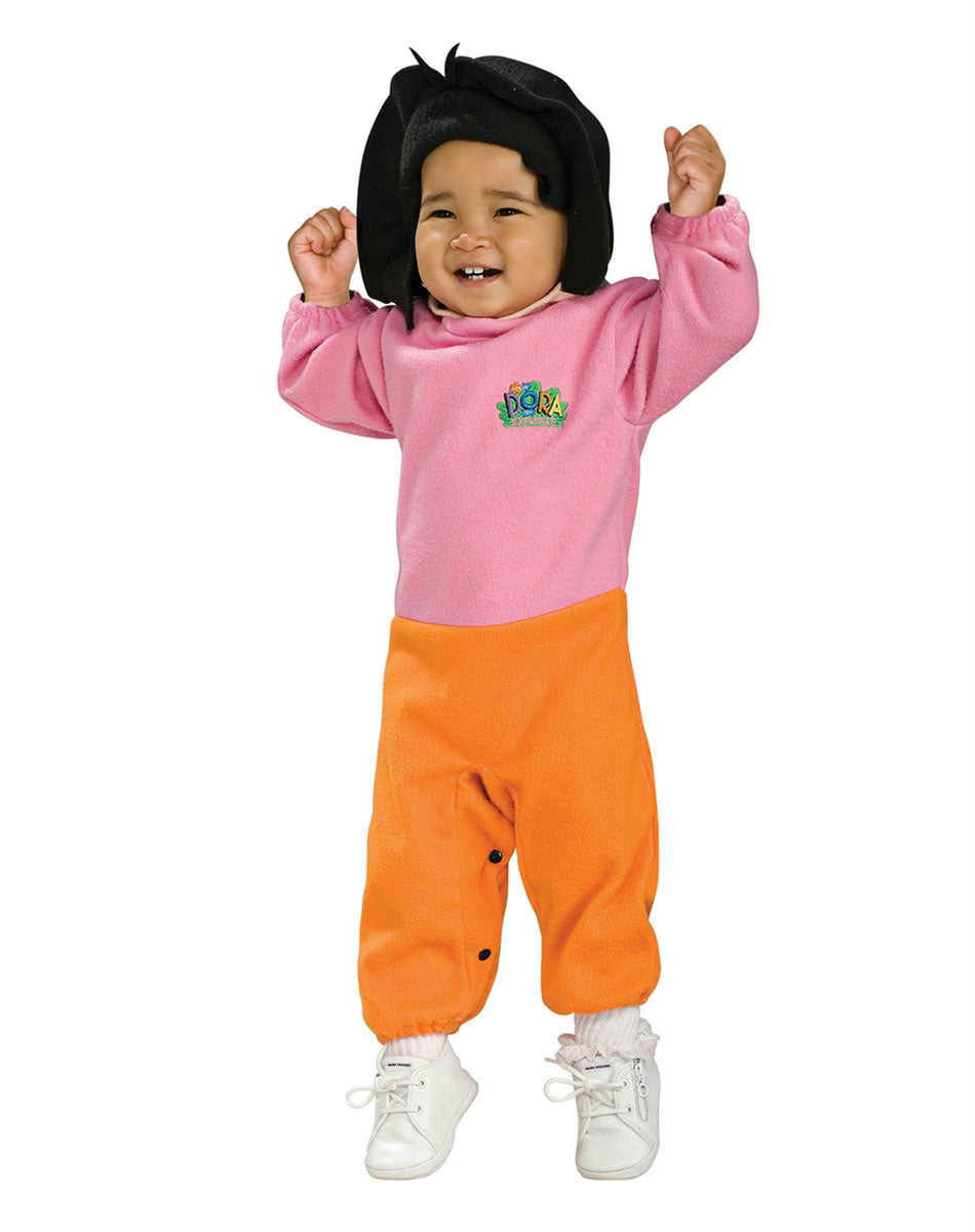 Nick Jr Dora the Explorer Newborn Baby Costume Size 0-6 months