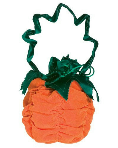 Deluxe Pumpkin Witch Handbag Pouch Purse Costume Accessory