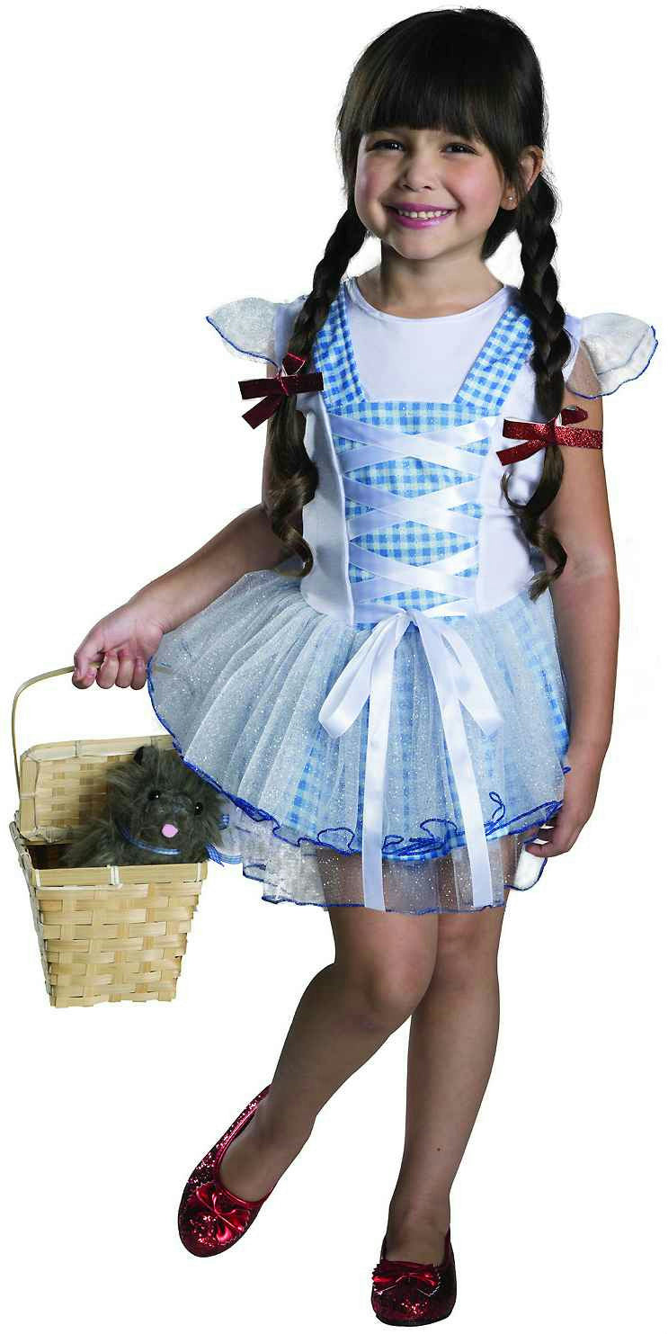 Wizard of Oz Girls Tutu Dorothy Child Costume Size Small 4-6