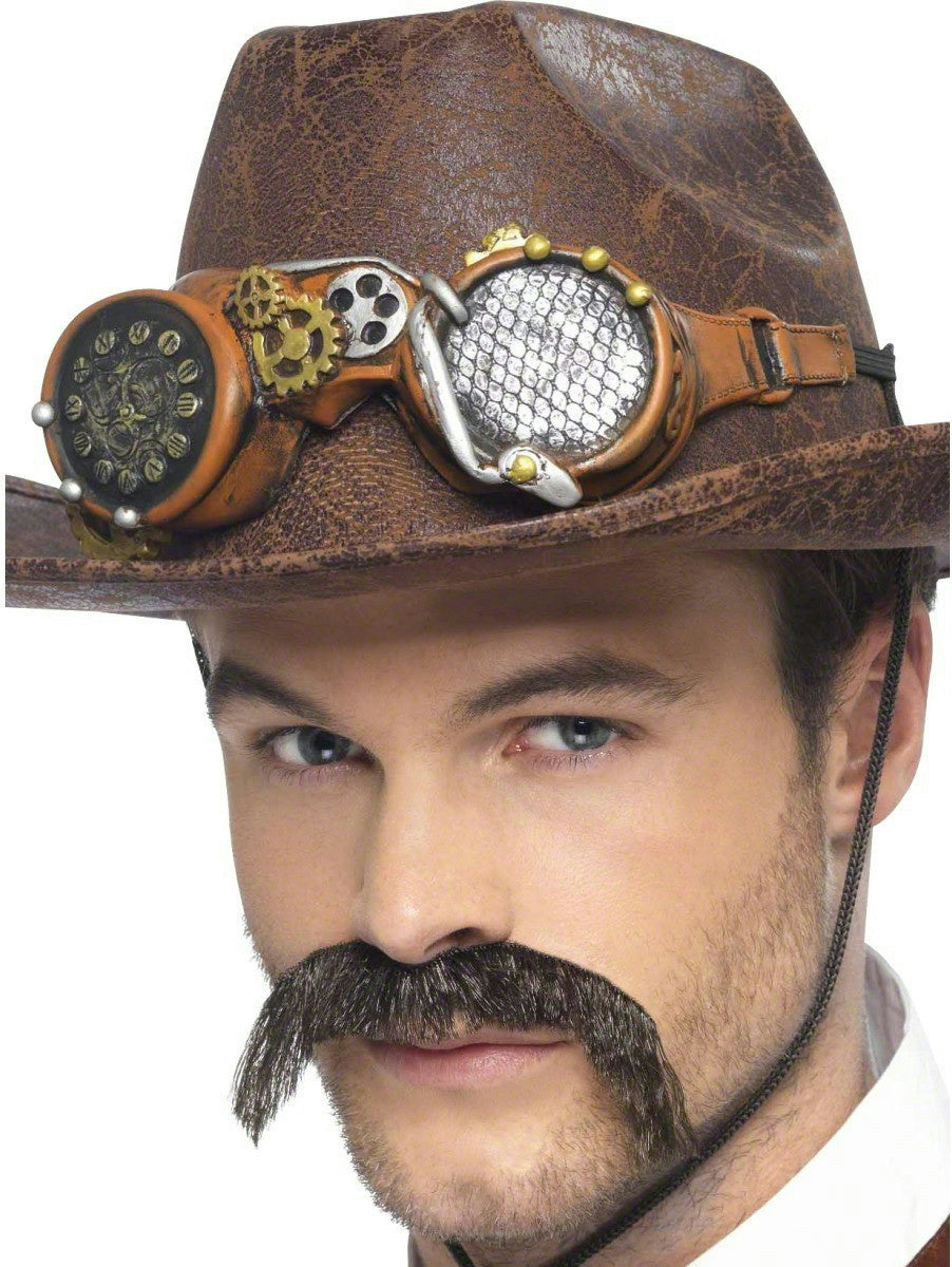 Steampunk Latex Goggles Costume Accessory