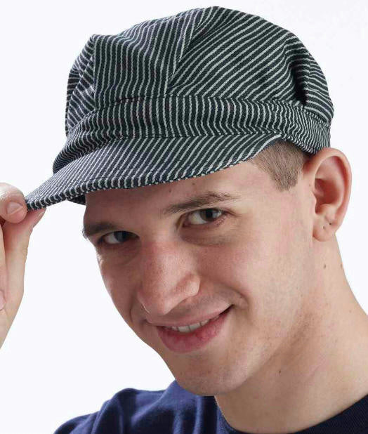 Deluxe Adult Train Engineer Hat Costume Accessory