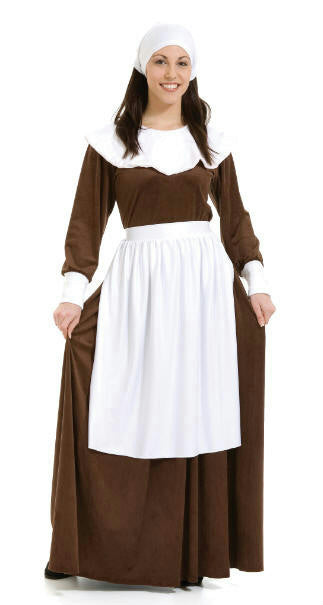 Peter Alan Pilgrim Woman Adult Costume Size Small 4-6