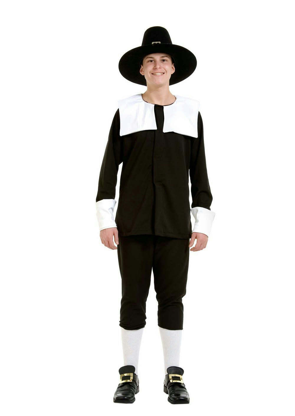 Peter Alan Pilgrim Boy Deluxe Child Costume Size Medium 8-10