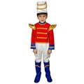 Deluxe Toy Soldier Christmas Nutcracker Child Costume Set Size Medium 8-10