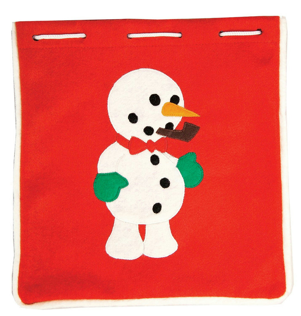 Snowman Classic Accessory Decorating Kit Gloves Pipe Nose Bowtie EVA Pieces