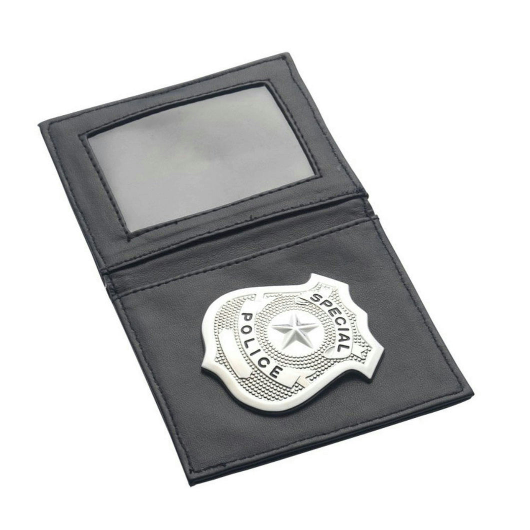 Police Badge In Wallet Costume Accessory