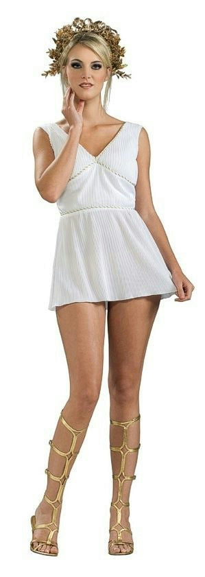 Women's Adult Grecian Goddess Costume Dress Size XS 2-6