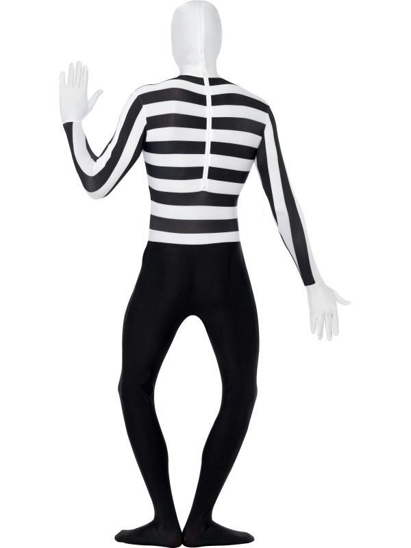 Men's Mime Second Skin Costume Size XL 46-48 chest