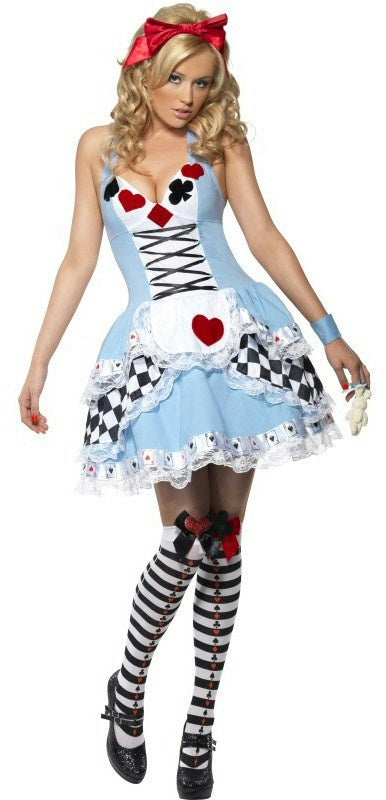 Fever Miss Wonderland Sexy Alice Adult Costume Size Medium