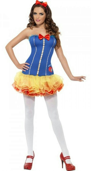 Women's Fever Snow White Fairy Tale Princess Adult Costume Size Extra Small XS