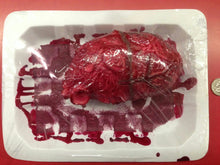 Load image into Gallery viewer, Bloody Banquet Heart in a Butcher&#39;s Meat Tray Prop
