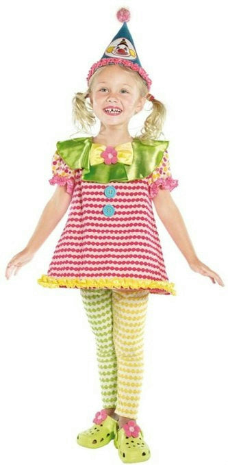 Clown Cutie Child Toddler Girls Costume