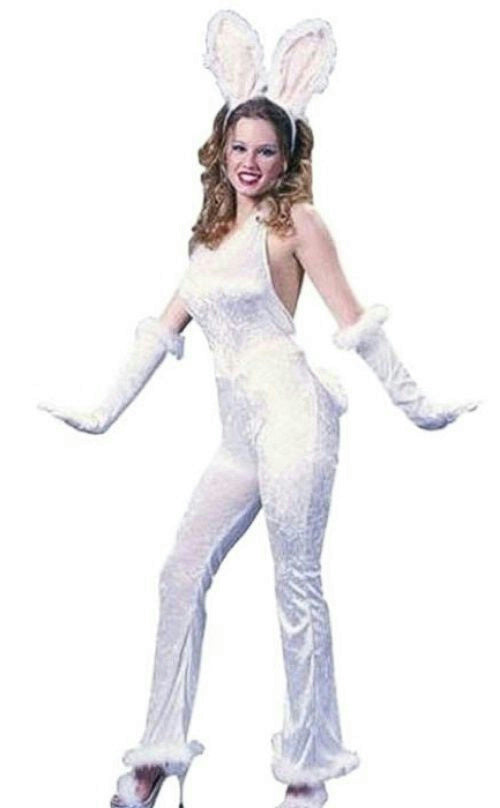 Sexy Hunny Bunny Rabbit Velvet Costume S/M 2-8
