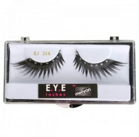 Mehron E.Y.E. Diamond Feather False Eyelashes