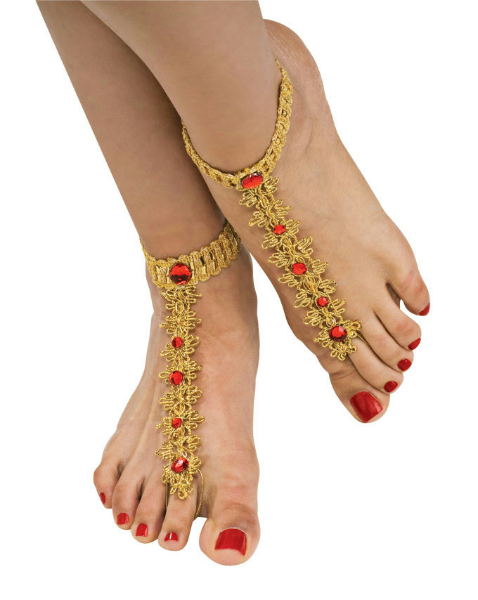 Bollywood Foot Decorations Costume Accessory