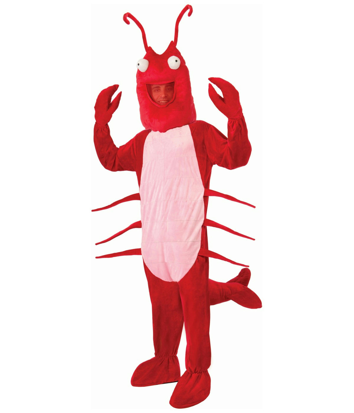 Forum Red Lobster Mascot Adult Costume