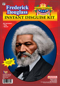 Heroes in History Frederick Douglass Instant Disguise Kit Grey Wig Beard School