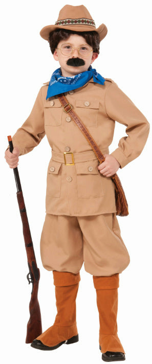 Theodore Teddy Roosevelt Boy's Costume Size Small 4-6