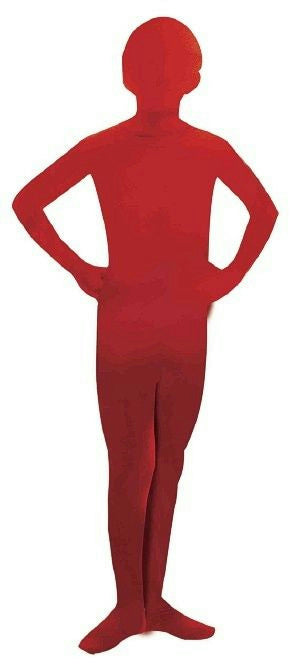 I'm Invisible Child Red Disappearing Man Costume Size Medium 8-10