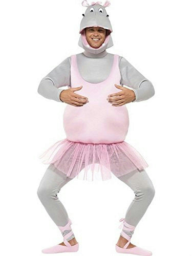 Smiffy's Men's Ballerina Hippo Adult Costume