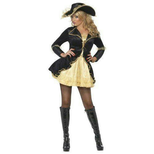 Smiffy's Women's Fever Swashbuckler Adult Costume Size Medium 10-12