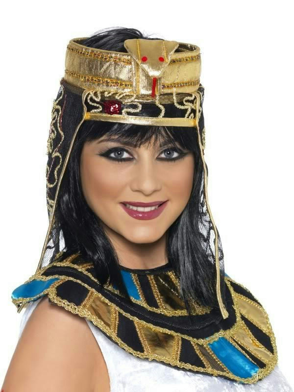 Smiffy's Women's Egyptian Headpiece With Snake Design