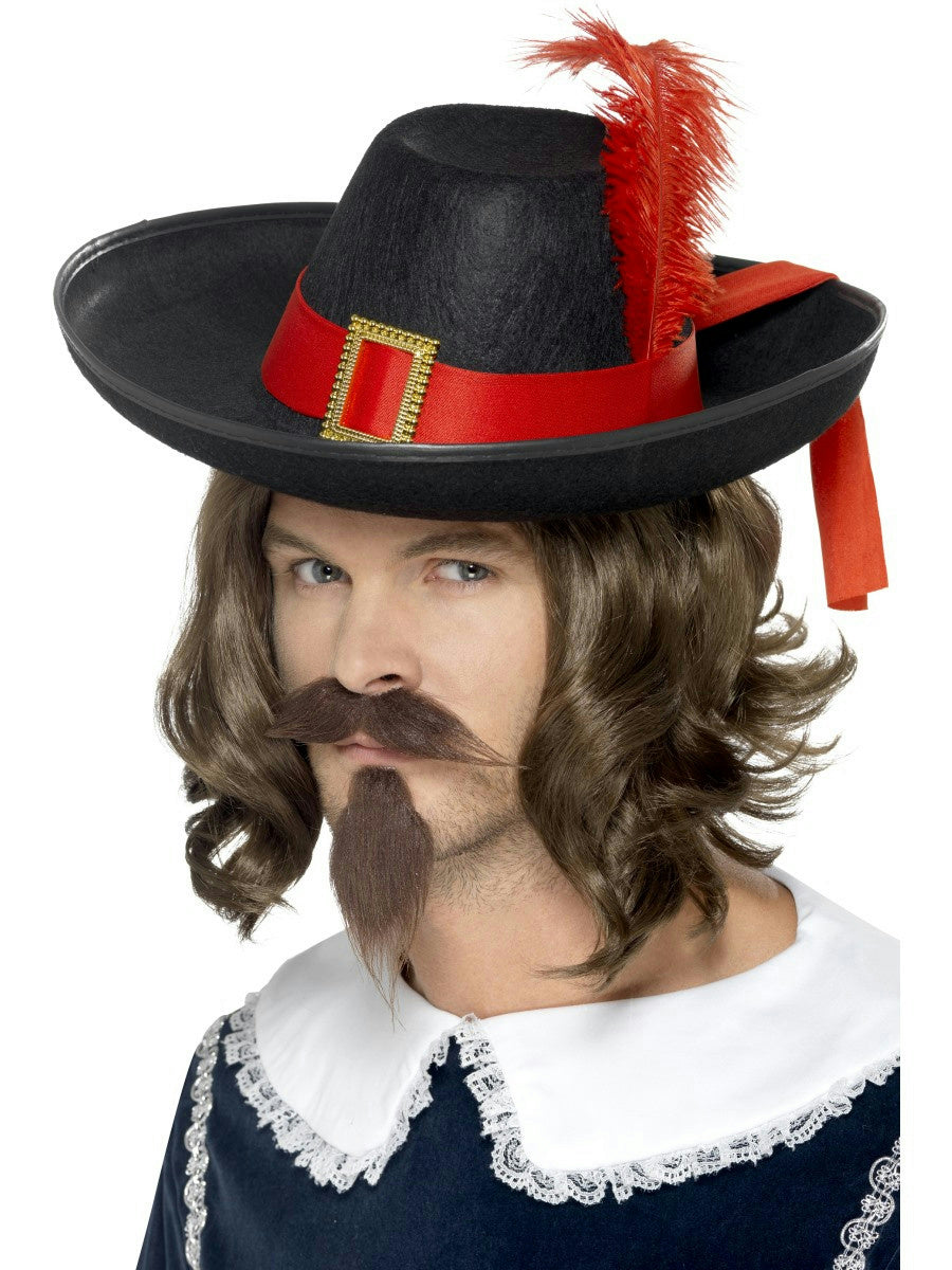 Smiffy's Men's Musketeer Costume Hat – HalloweenStore.com