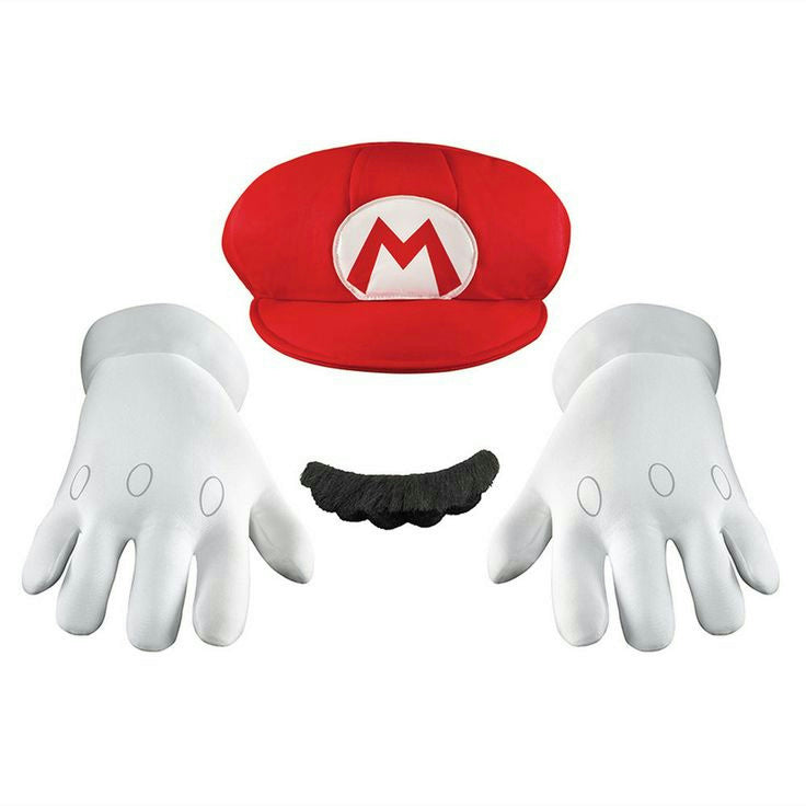 Super Mario Brothers: Mario Adult Costume Accessory Kit