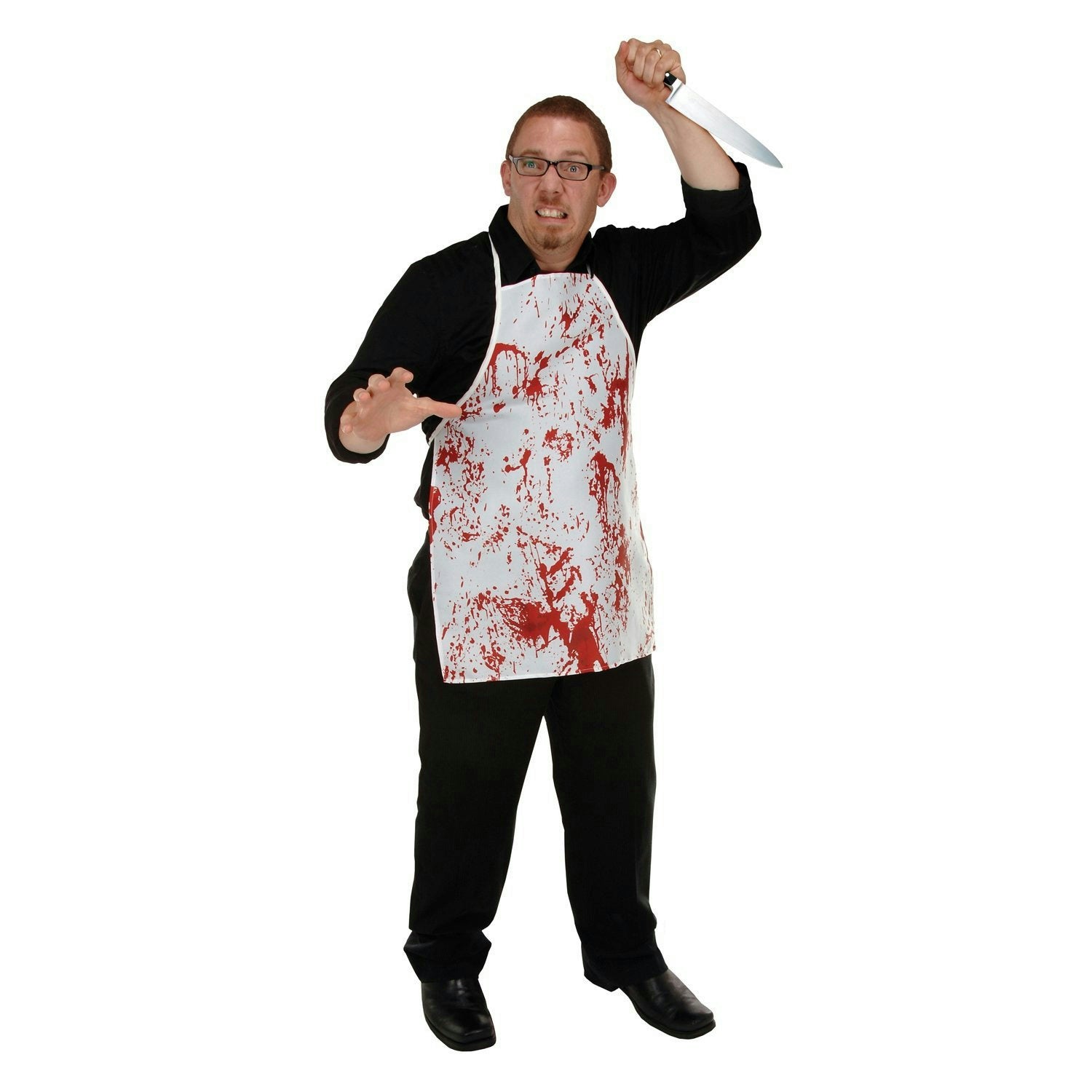 Halloween Horror Fabric Novelty Bloody Splatter Apron