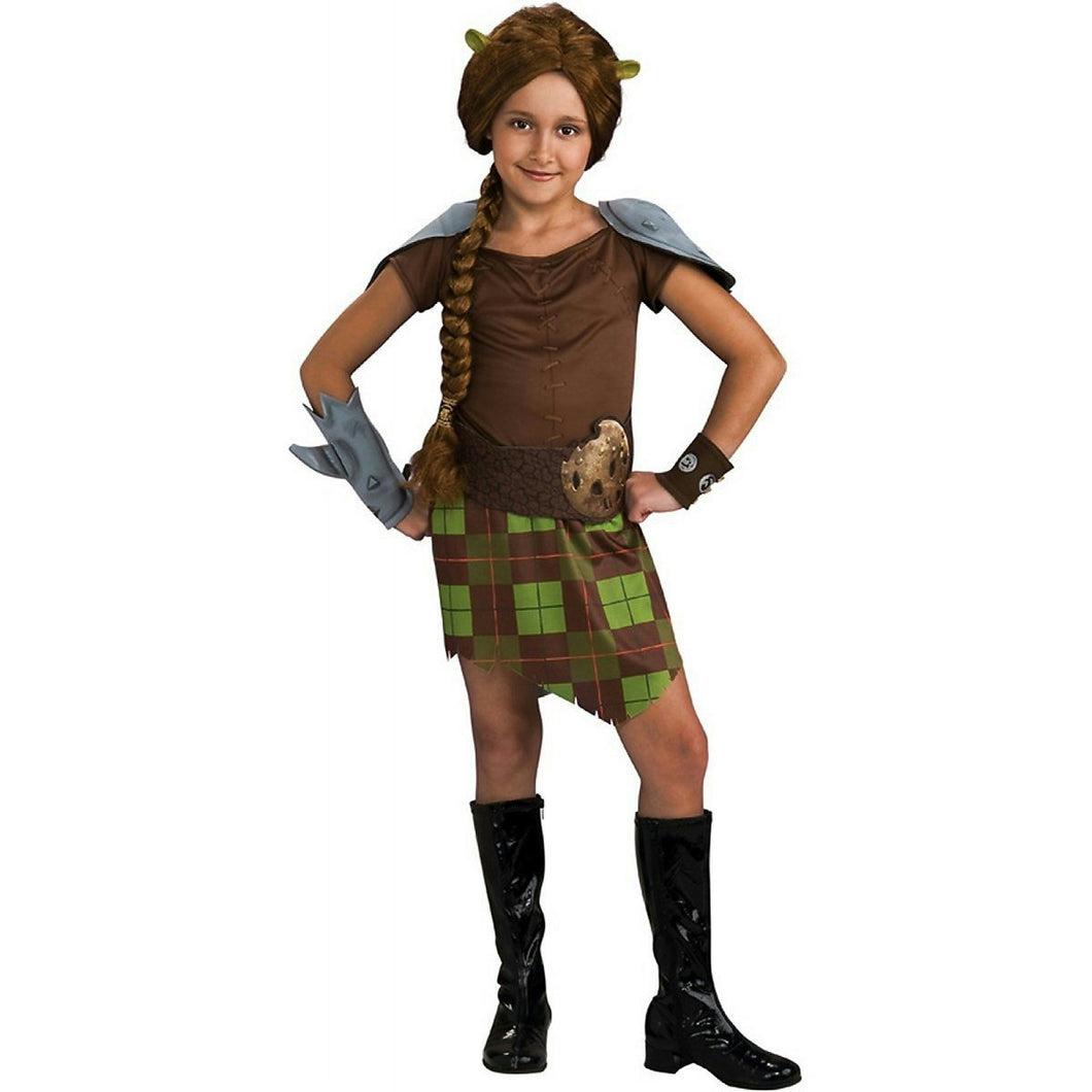 Shrek 4: Princess Fiona Warrior Child Costume Size Medium 8-10