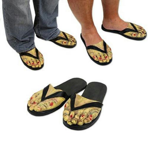 Zombie Feet Slippers Costume Accessory