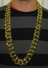 Load image into Gallery viewer, 36&quot; Thick Gold Chain Necklace Pimp Gangster Hip Hop 80&#39;s Mr T
