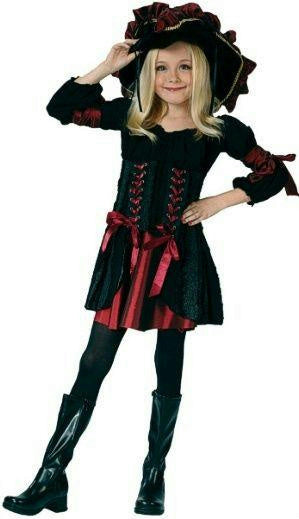 Stitch Pirate Girls Child Costume Size Small 4-6