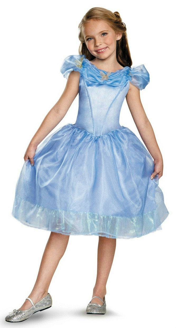 Princess Cinderella Movie Classic Girls Costume Size Medium 7-8