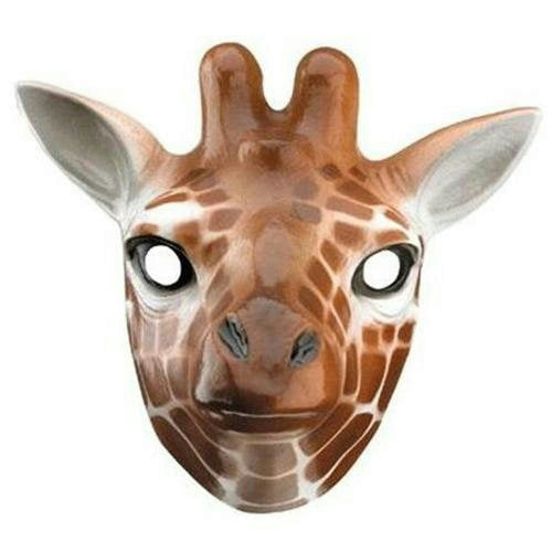 Cesar Plastic Giraffe Child Face Mask