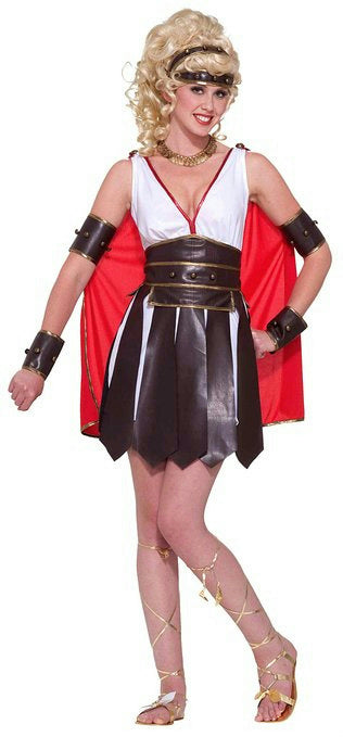 Sexy Roman Warrior Gladiator Gladiatrix Adult Costume M/L 8-12 Sexy Closeout