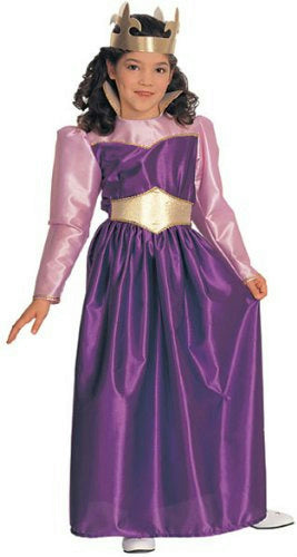 Purple Queen Child Costume Size Large 12-14