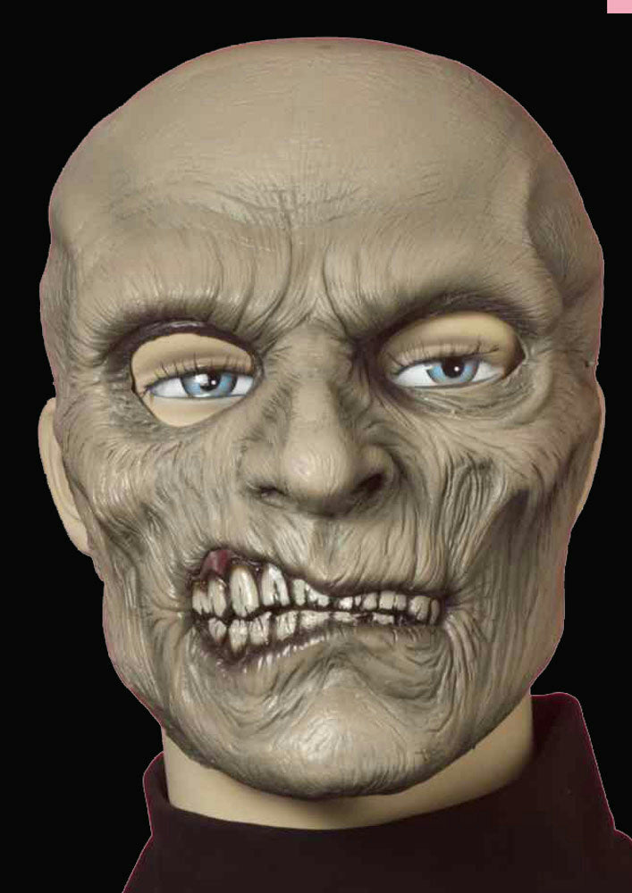 Zombie Smiley Adult Latex Costume Mask