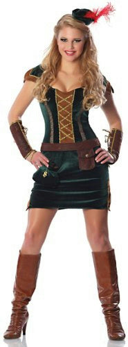 Delicious Lady Sherwood Maid Marian Sexy Robin Hood Adult Costume M/L