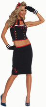 Load image into Gallery viewer, Sexy Seaside Pinup Sailor Costume Size Small 2-6
