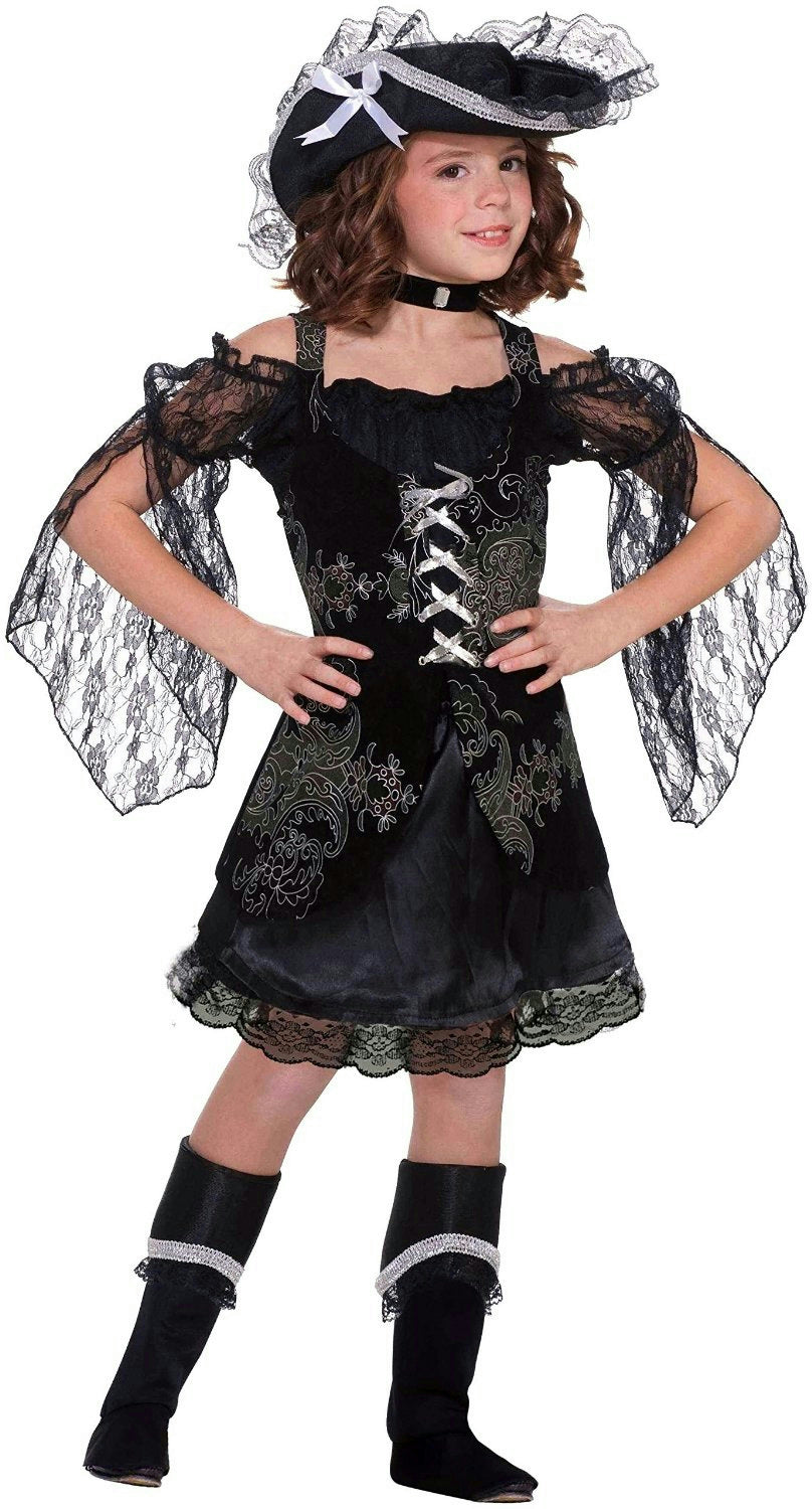 Forum Swashbuckler Sweetie Pirate Child Costume Size Medium 8-10