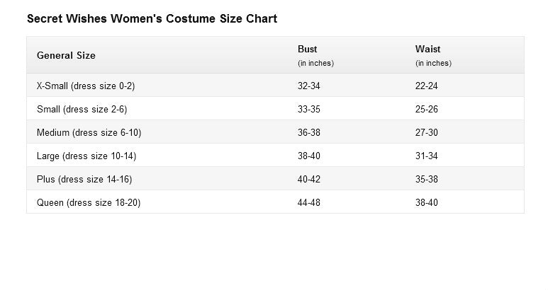 Secret Wishes Women's Sexy Playboy Nurse Costume XS