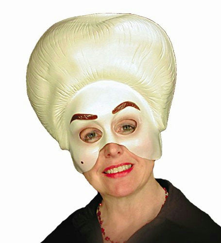 Marquise Renaissance Semi Rigid Plastic Halloween Female Face Mask for Her